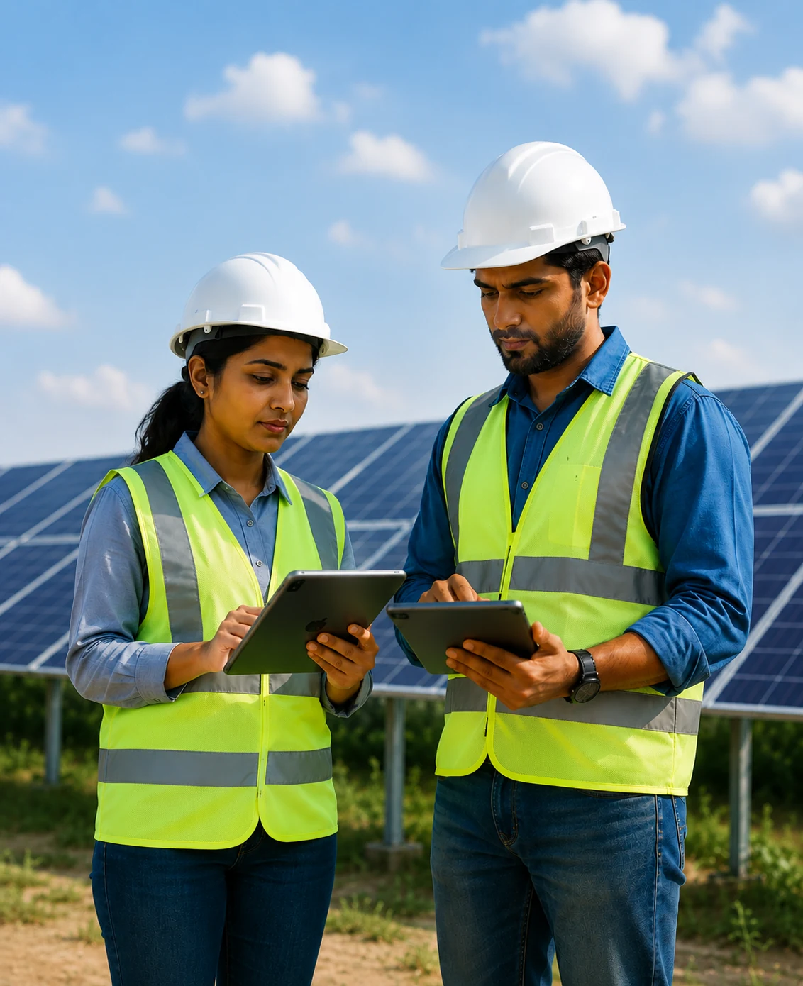 Solar Power Chennai team at work