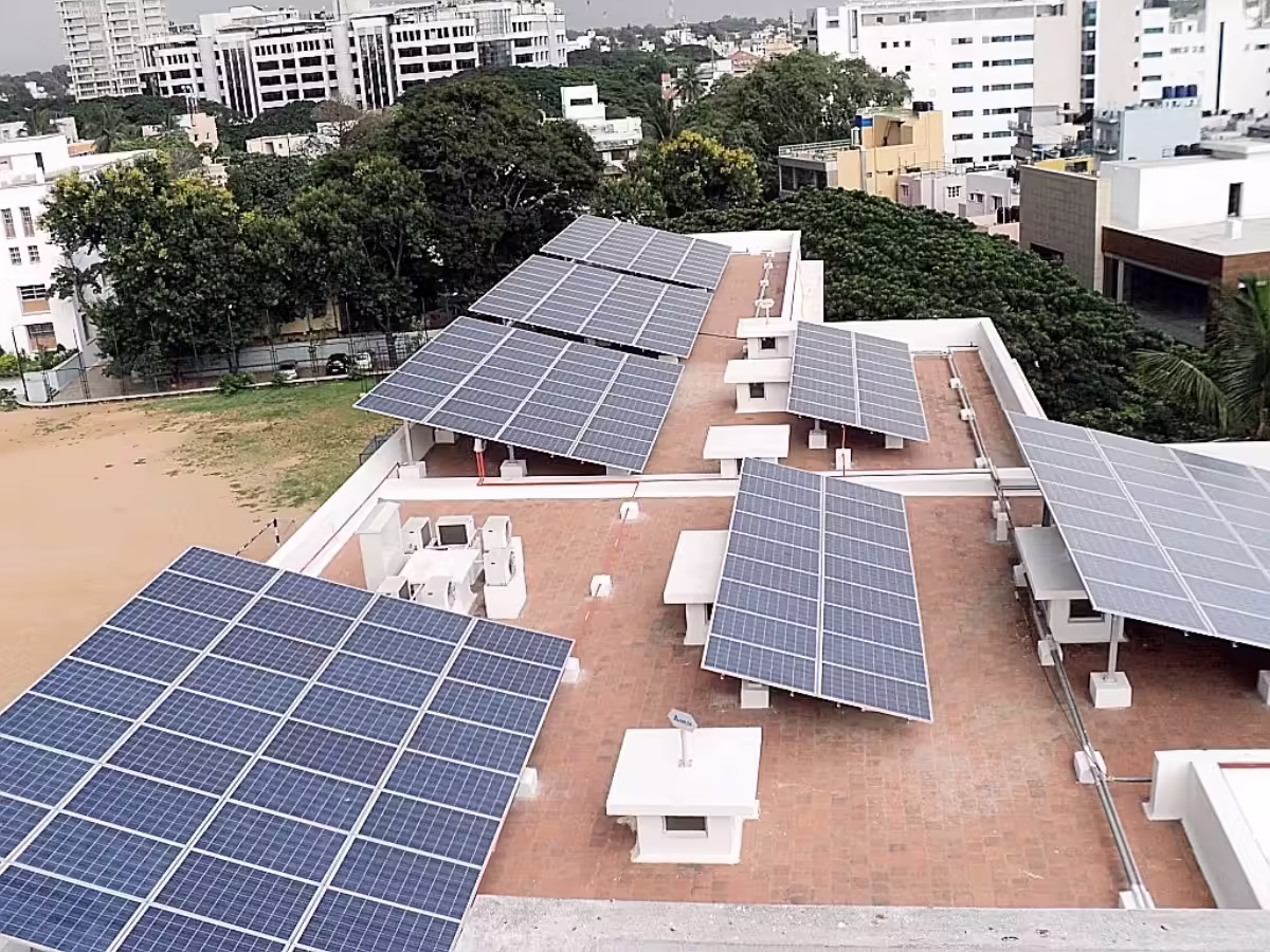 Domestic and commercial solar installation